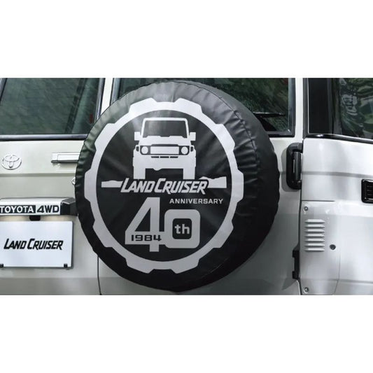 新品 トヨタ ランドクルーザー70 GDJ76W 純正 40周年記念スペアタイヤカバー