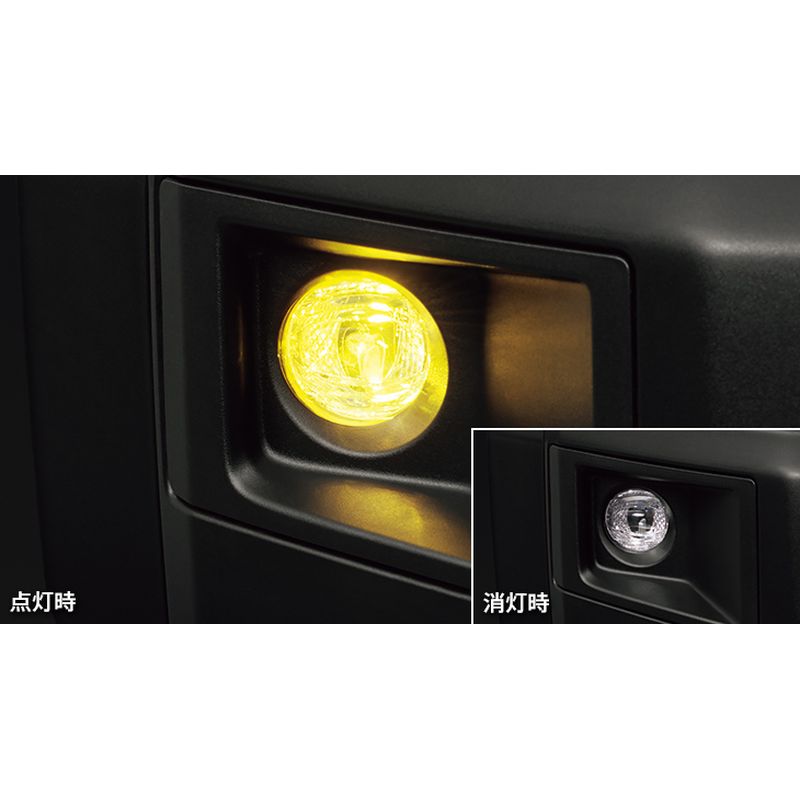 新品 トヨタ ランドクルーザー70 GDJ76W 純正 LEDフォグランプバルブ(イエロー)