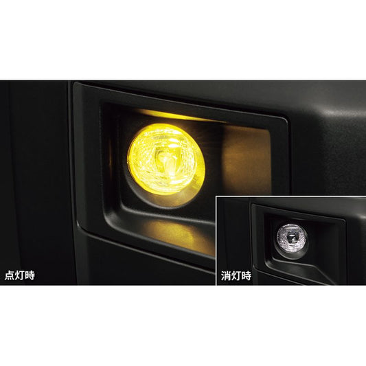 新品 トヨタ ランドクルーザー70 GDJ76W 純正 LEDフォグランプバルブ(イエロー)