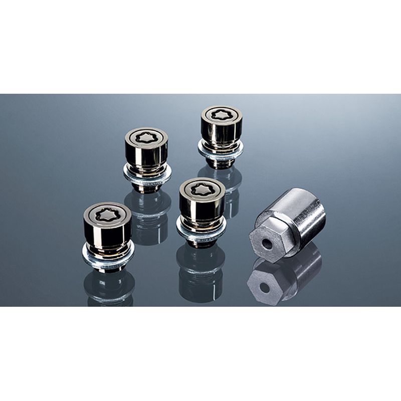 新品 トヨタ アルファード 4# 純正 キー付きホイールナット ブラック