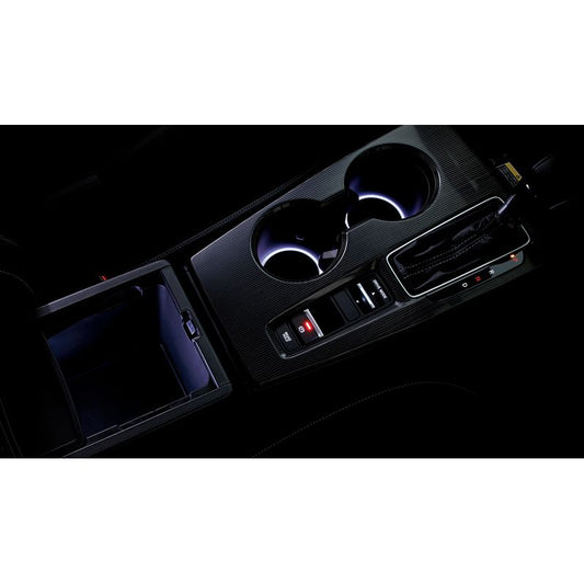 新品 ホンダ シビック FL1/4 純正 センターコンソールボックス&ドリンクホルダーイルミネーション ホワイト