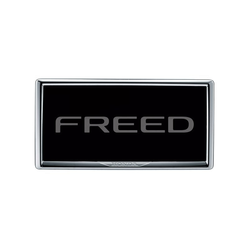 新品 ホンダ フリード GT 純正 ライセンスフレーム メッキタイプ