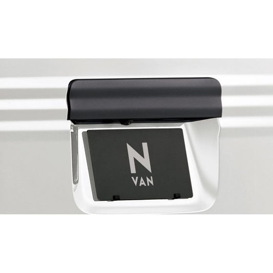 新品 ホンダ N-VAN JJ1/2 純正 リアライセンスガーニッシュ 艶消しブラック