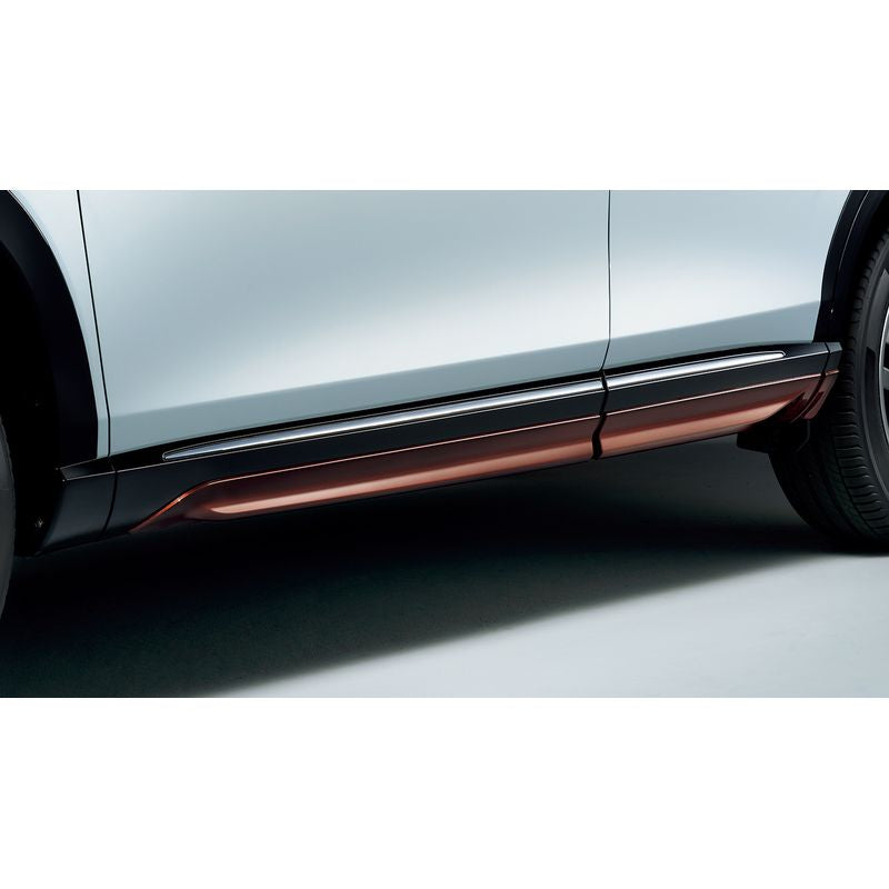 新品 ホンダ ヴェゼル RV 純正 サイドロアーガーニッシュ プレミアムアガットブラウンパール