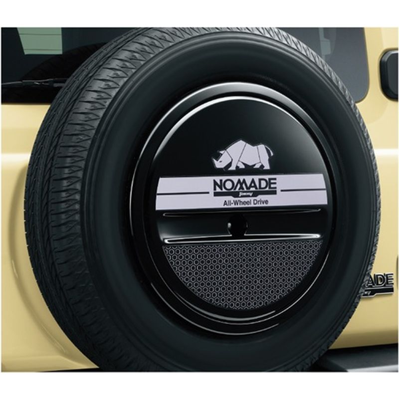 新品 スズキ ジムニーノマド JC74W 純正 スペアタイヤハーフカバーデカール アーバンエッジ
