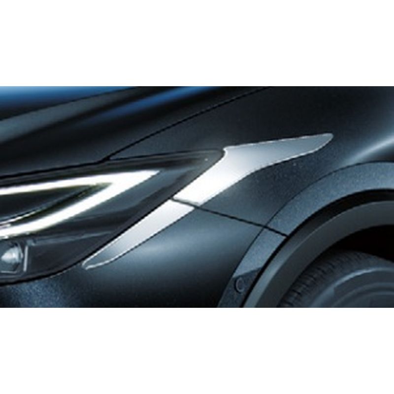 新品 トヨタ プリウス 6# 純正 ヘッドライトガーニッシュ MODELLISTA