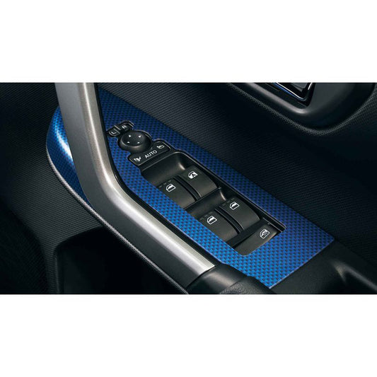 新品 スバル レックス REX A20#F 純正 パワーウインドゥスイッチパネル ブルーカーボン調