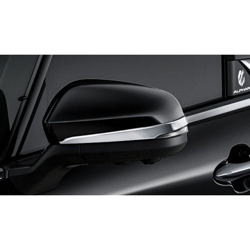 新品 トヨタ アルファード 4# 純正 ミラーガーニッシュ MODELLISTA