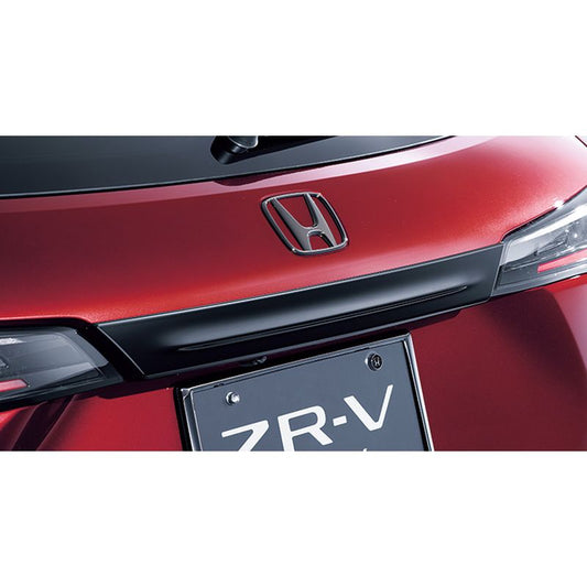 新品 ホンダ ZR-V RZ 純正 リアライセンスガーニッシュ ベルリナブラック
