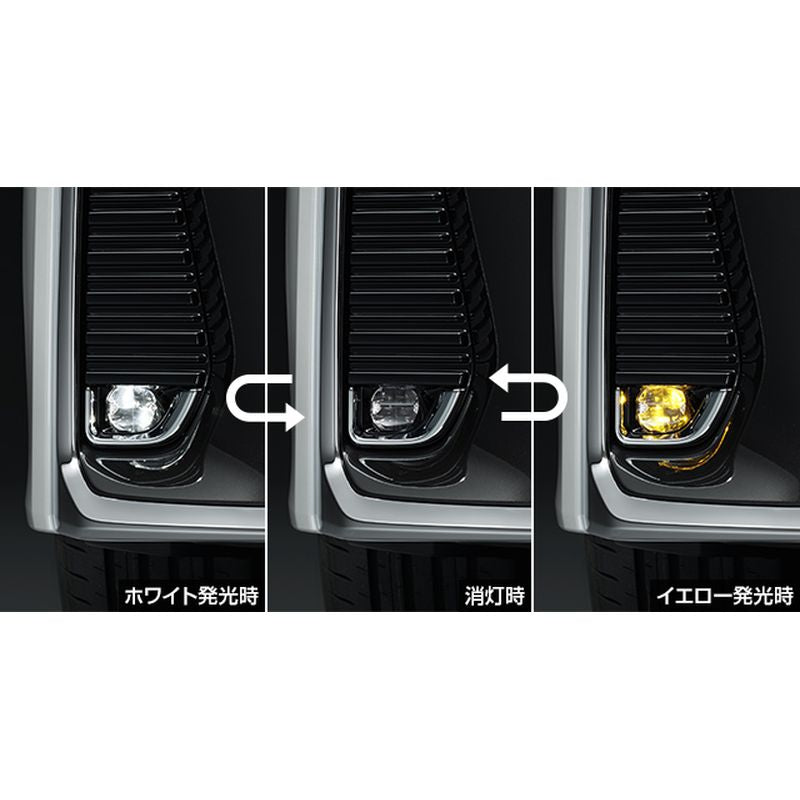 新品 トヨタ ヴェルファイア 4# 純正 バイカラーLEDフォグランプ