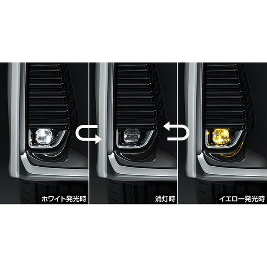 新品 トヨタ ヴェルファイア 4# 純正 バイカラーLEDフォグランプ