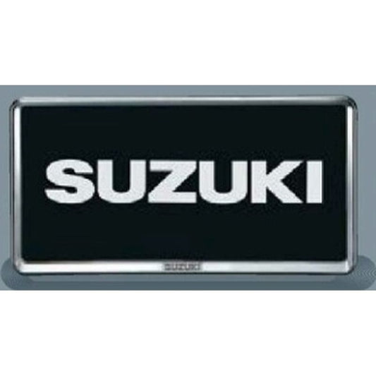 新品 スズキ フロンクス B3S 純正 ナンバープレートリム ブラックメッキ