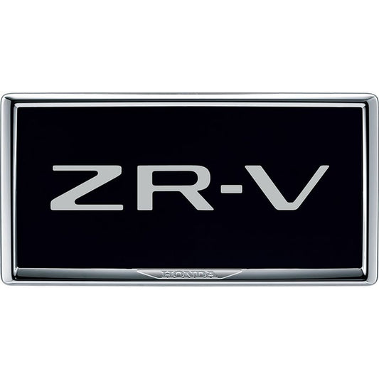 新品 ホンダ ZR-V RZ 純正 ライセンスフレーム メッキタイプ フロント用