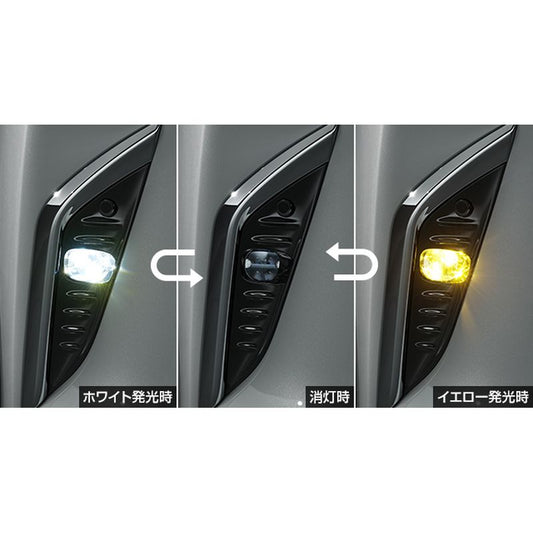 新品 トヨタ アルファード 4# 純正 バイカラーLEDフォグランプ