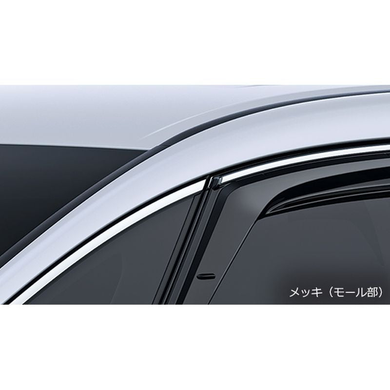 新品 トヨタ ヴェルファイア 4# 純正 GRスポーツサイドバイザー メッキ