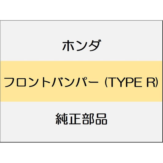 新品 ホンダ シビック 2020 TypeR フロントバンパー (TYPE R)