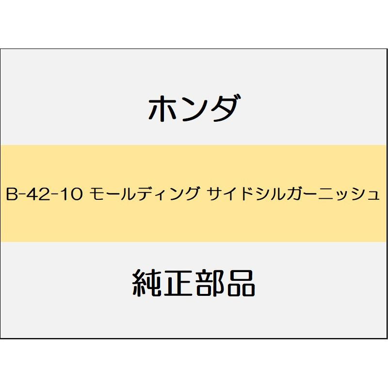 新品 ホンダ フィット 2017 RS モールディング サイドシルガーニッシュ