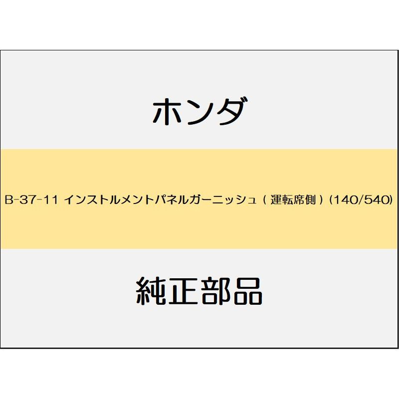 新品 ホンダ オデッセイ 2021 ABSOLUTE EX インストルメントパネルガーニッシュ ( 運転席側 ) (140/540)
