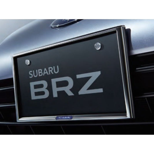 新品 スバル BRZ ZD8 純正 ナンバープレートベース