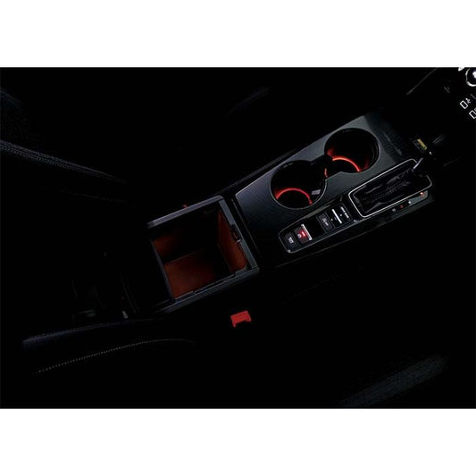 新品 ホンダ シビック FL1 純正 センターコンソールボックス&ドリンクホルダーイルミネーション レッド