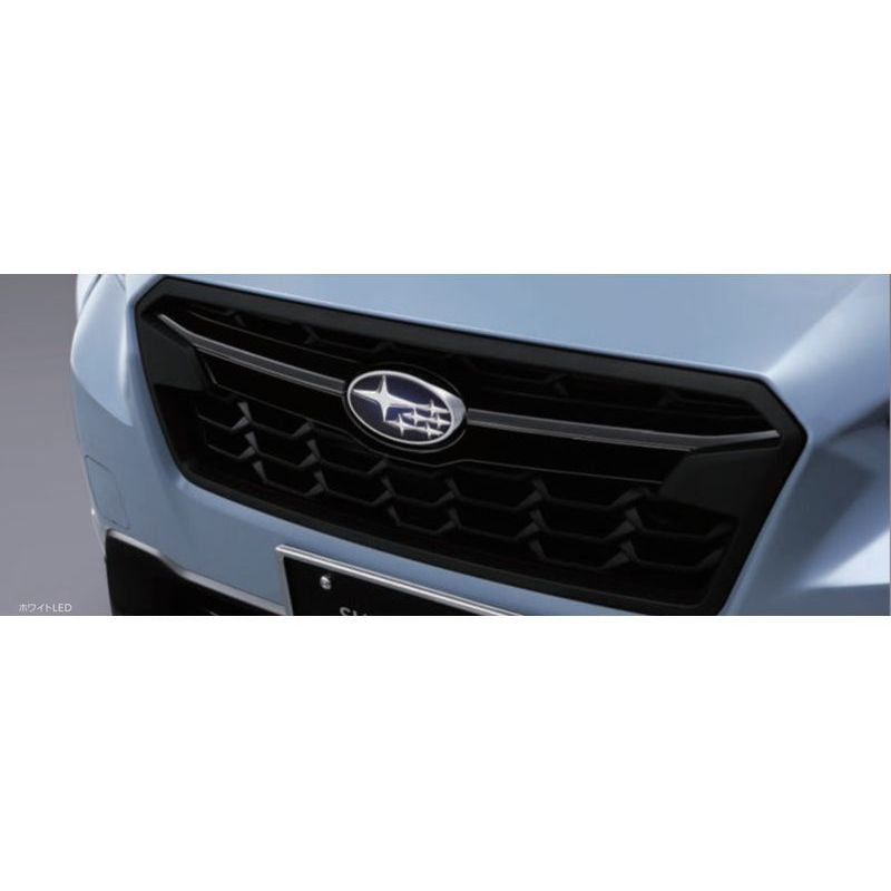 新品 スバル XV GT 純正 フロントグリルエンブレムイルミネーション LEDホワイト
