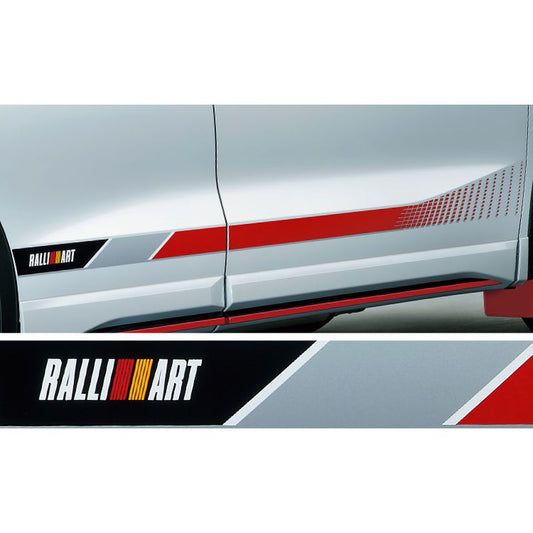 新品 ミツビシ アウトランダーPHEV GN0W 純正 RALLIART サイドデカール