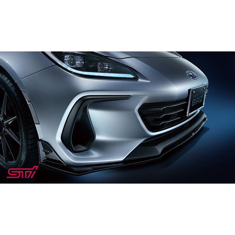 新品 スバル BRZ ZD8 純正 STI フロントアンダースポイラー クリスタルブラック シリカ塗装