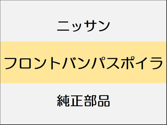 ニッサン エルグランド E52 フロントバンパスポイラ / アーバンクロム