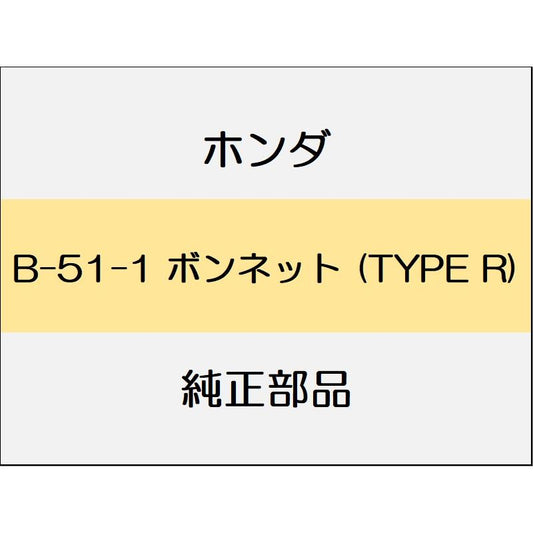 新品 ホンダ シビック 2023 TYPER ボンネット (TYPE R)